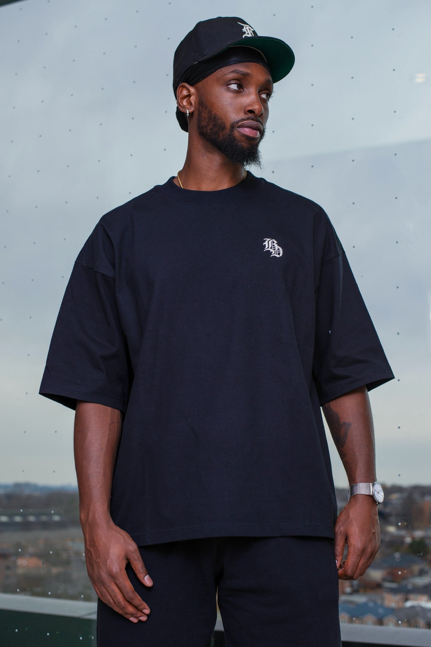Small “BD” heavyweight tee