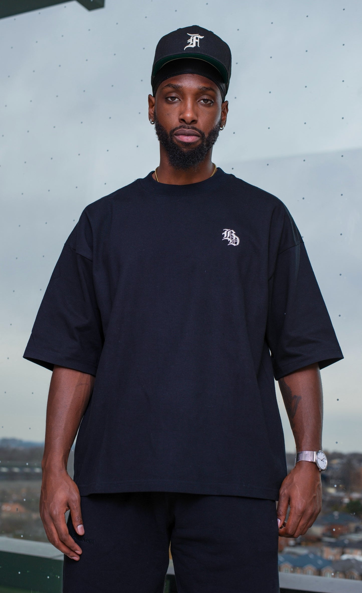 Small “BD” heavyweight tee