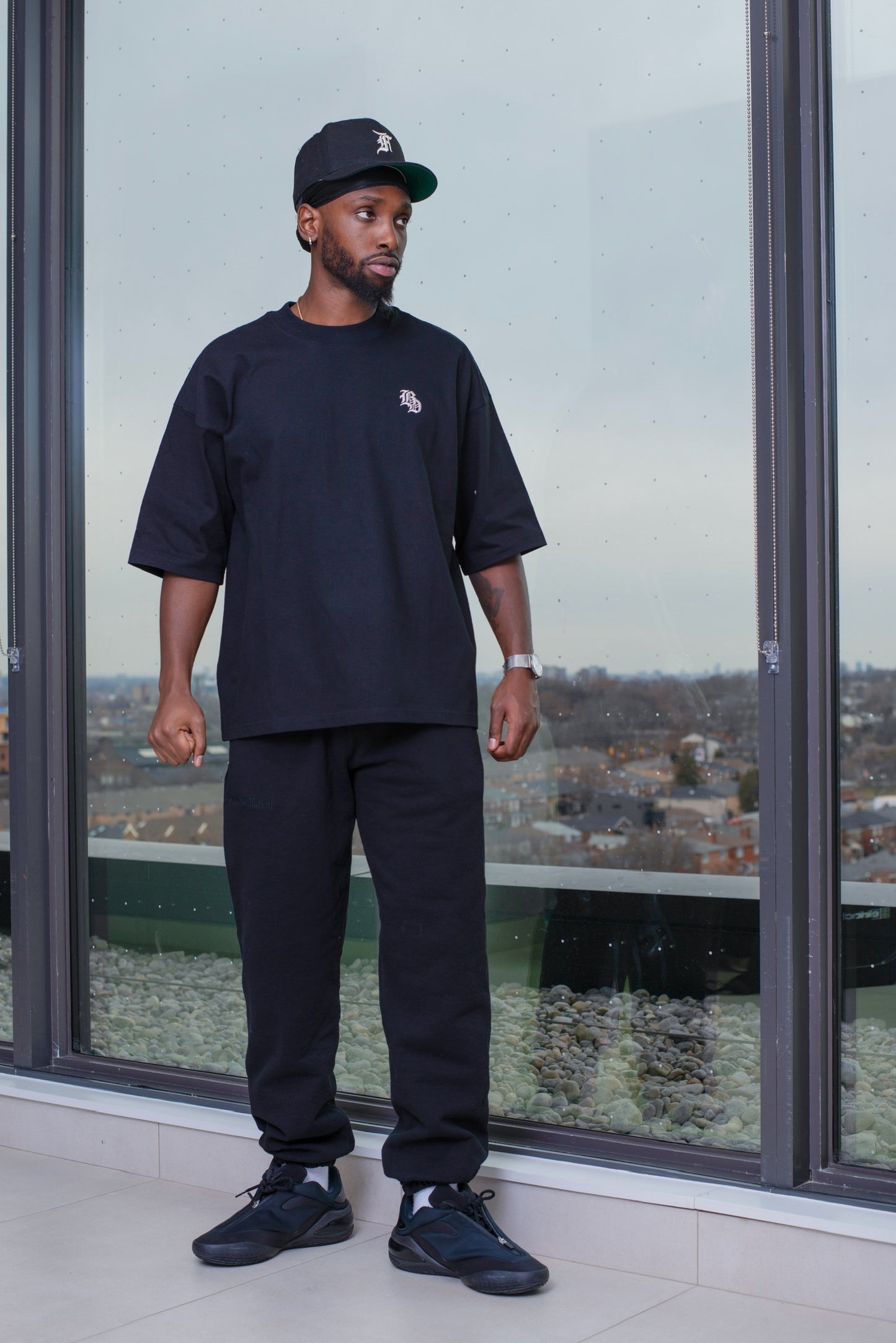 Small “BD” heavyweight tee